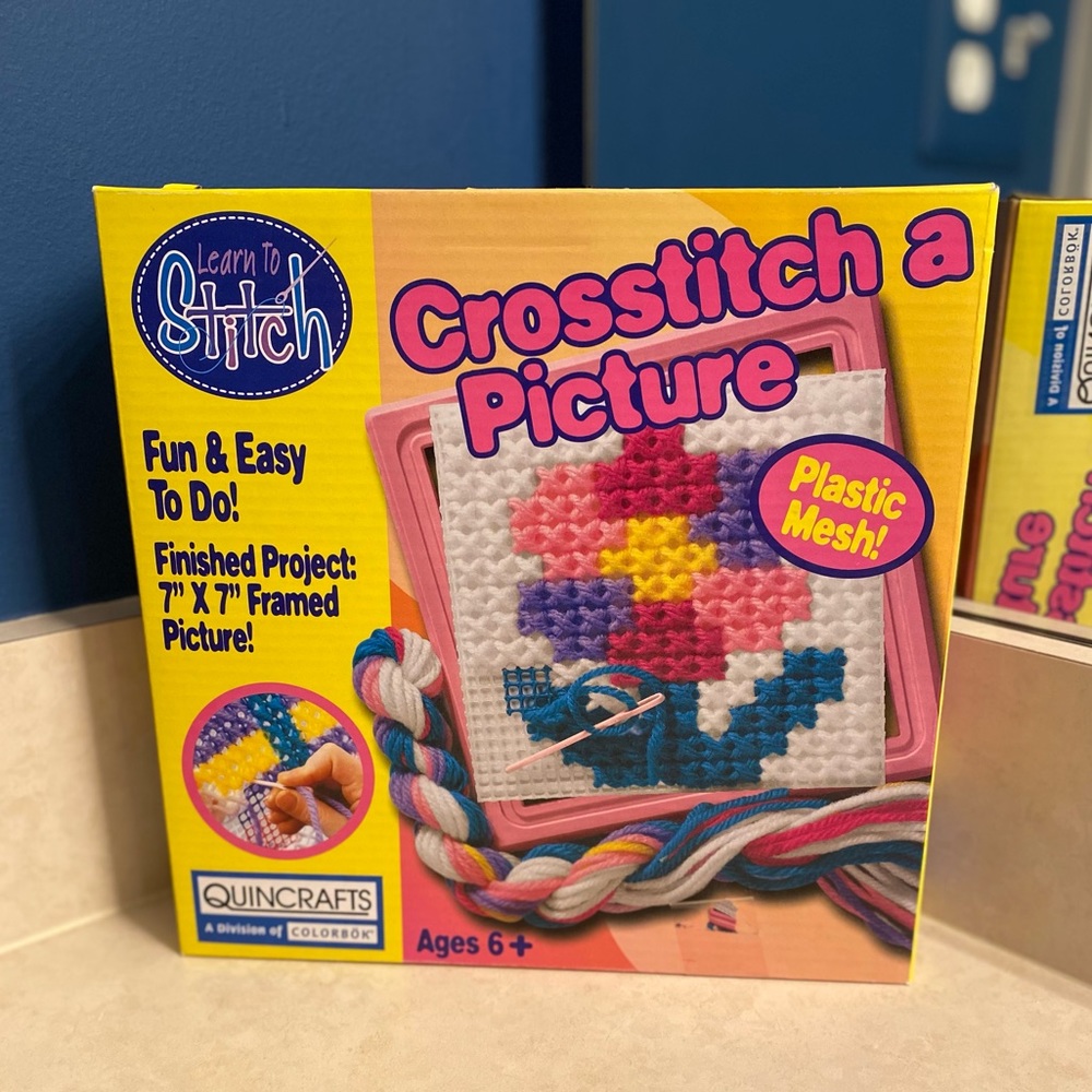 Learn to Stitch Crosstitch a Picture